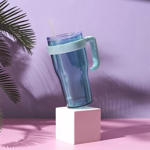 Termo hrnek Intesi Mini Miami modrý 600 ml moderní na kávu a čaj