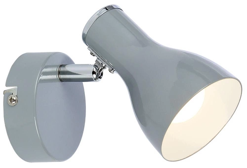 Nástěnná lampa Julie 1x40W E14 šedá