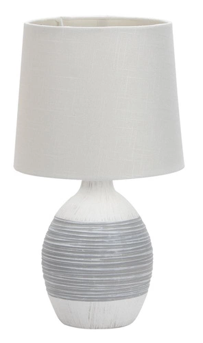 Ambon stolní lampa skříňová lampa 1x40W E14 šedá