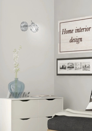 Nástěnné svítidlo Bombola 1x40W G9 chrom bez žárovek