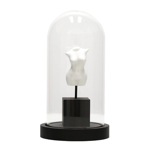 Dekorativní soška Afrodita ve skle glamour Atmosphera do obýváku nebo jako dárek 21 cm