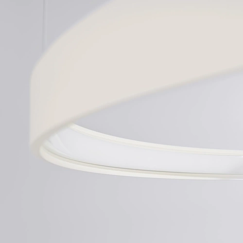 Moderní béžový LED lustr RIO 2 78 cm do obýváku a jídelny s nastavitelnou výškou