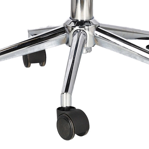 Ergonomická kancelářská židle Cosmo Arm černý samet moderní s područkami otočná