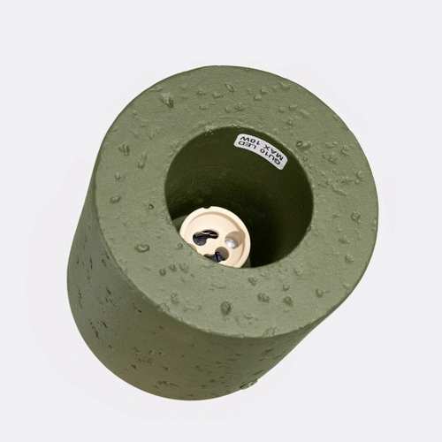 Nástěnné svítidlo ORBIS betonové zelené olivové moderní do obýváku a kuchyně