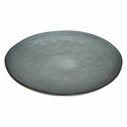 Květinový talíř modrý 26cm