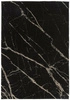 Vlněný koberec do obýváku Pietra Black 160x230 glamour, snadno čistitelný, Stone Collection