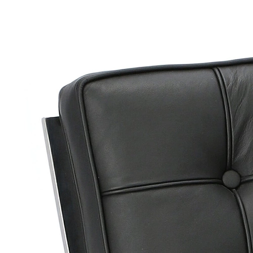 Křeslo BA1 černá kůže