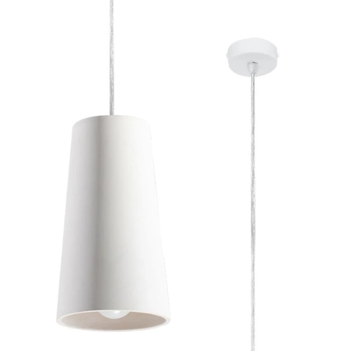 Keramická závěsná lampa GULCAN