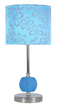 Stolní lampa Cort 1x60W E27 modrá
