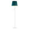 Podlahová lampa FOGO GOLD bílá zelená