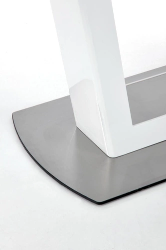 Rozkládací stůl Blani bílý mramor moderní glamour do jídelny a obýváku 160-200x90 cm