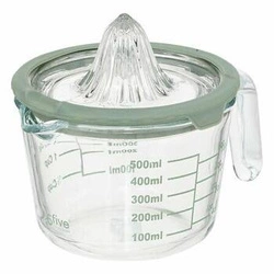 Néo skleněná mačkátka na citrusy zelená