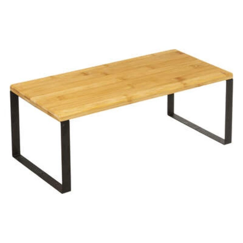 Sada 2 stojacích polic Blackwood na kuchyňskou linku a do obýváku dřevěné loftové 5five