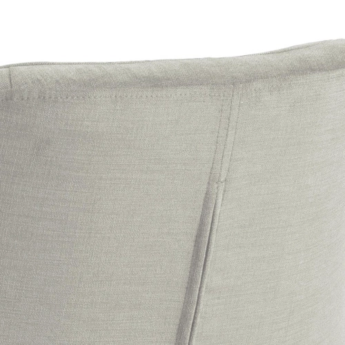 Čalouněná jídelní židle Petri Actona moderní béžová s černými kovovými nohami