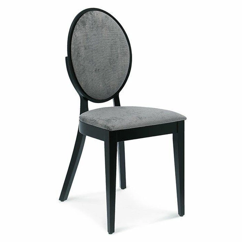 Čalouněná jídelní židle Diana Fameg, dřevěná, glamour styl, na míru