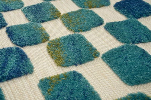 Moderní koberec Calma 200x290 béžový snadno čistitelný do obýváku i na terasu Carpet Decor