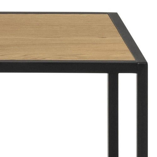 Kovová schodišťová knihovna Seaford industriální do obýváku a kanceláře 150 cm