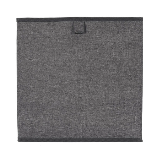 Intesi Poli šedá látková skládací krabice 30x30 do regálu dekorativní