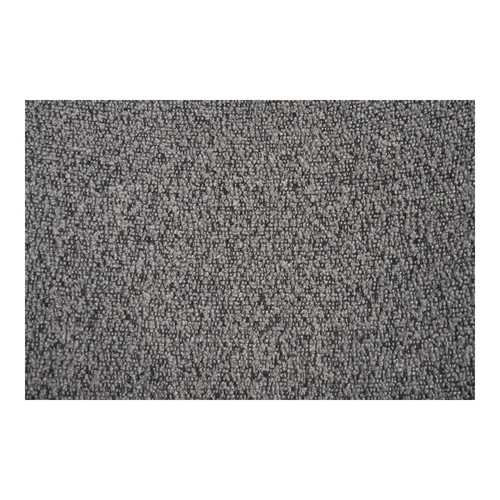 Čalouněná židle Mira boucle světle šedá na černých nohách do jídelny a obýváku Intesi