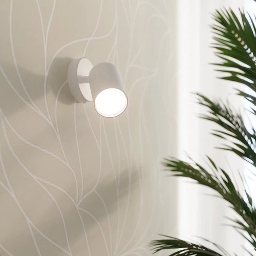 Stropní svítidlo LEMMI 3 bílé kovové minimalistické s nastavitelnými stínidly do obýváku