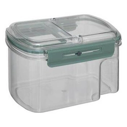 Hermatické krabička Neo zelená jednoduchá 1,5L