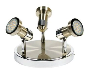 Stropní svítidlo Arkon stropní svítidlo 3x50W GU10 sat nikl+chrom bez žárovek