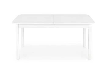 Rozkládací jídelní stůl Flora bílý moderní obdélníkový 160–228 cm do jídelny a obýváku Intesi