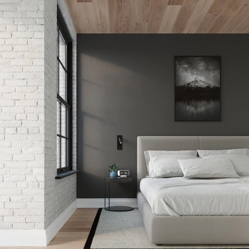 Nástěnné svítidlo ENIF černé