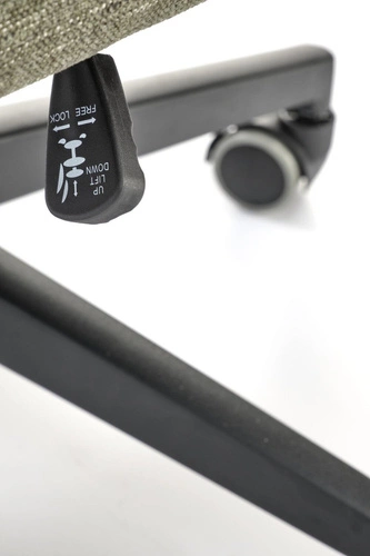 Ergonomická kancelářská židle Nurah olivová otočná s područkami do kanceláře Intesi