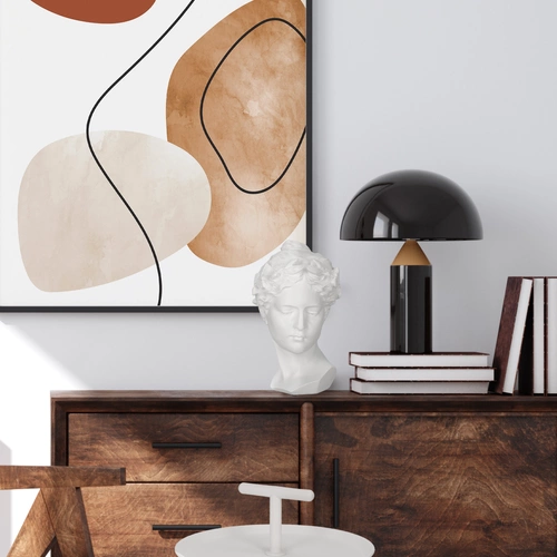 Dekorační soška hlava Venus Atmosphera bílá glamour do obýváku a ložnice 26 cm