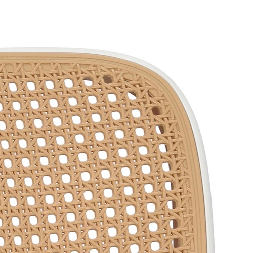 Sada 4 bílých židlí Antonio