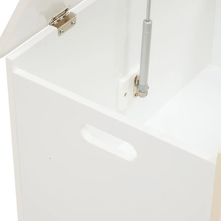 Béžová truhla na hračky Bouli do dětského pokoje 60 cm