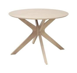 Jídelní kulatý stůl Duncan 105 cm moderní přírodní dub skandinávský styl Actona