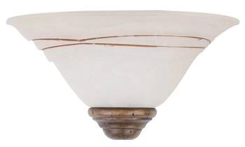 Stropní svítidlo bílé CANDELLUX 130 skleněné klasické do obýváku, kuchyně a ložnice 30 cm