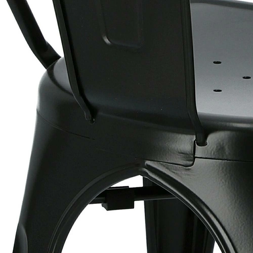 Kovová židle Paris retro do jídelny nebo kuchyně, stohovatelná, na míru barva D2.DESIGN