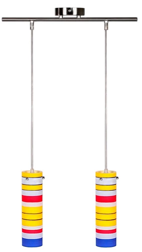 Závěsná lampa Fresco dvojitá matný nikl 2xG9/40W 230V