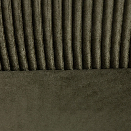 Designové křeslo Solaro zelený manšestr do obýváku moderní s područkami Atmosphera