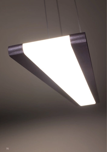 Coconut 91x8 28W LED závěsná lampa hnědá 4000K