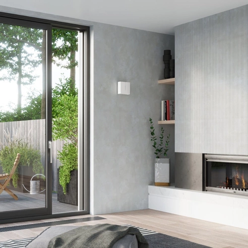 Nástěnné svítidlo LINEA Sollux bílé moderní kovové do obýváku a ložnice 18 cm