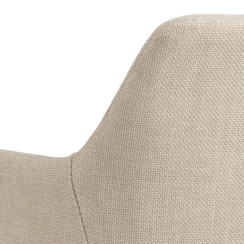 Jídelní židle Lizzy Actona čalouněná béžová s područky moderní skořepinová