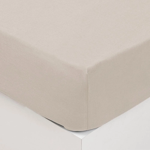 Atmosphera bavlněné prostěradlo s gumou 160x190 do ložnice šedé elegantní