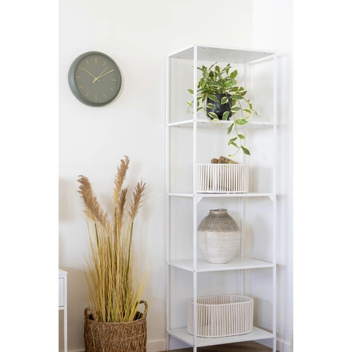 House Nordic keramická váza bílo-zelená 30,5 cm dekorativní do obýváku