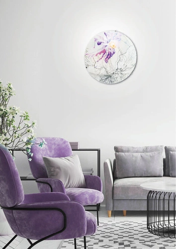 Stropní svítidlo Spring 40 2x60W E27 fialová