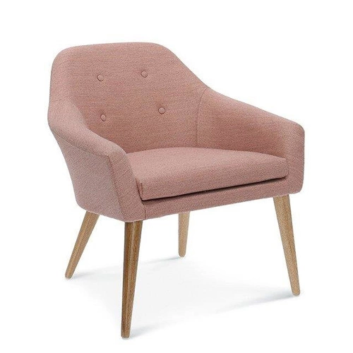 Čalouněná židle Fameg Shell s područkami dubová moderní do obýváku nebo jídelny