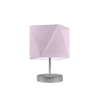 Noční stolní lampa PASADENA fialová s látkovým stínidlem LYSNE 30 cm