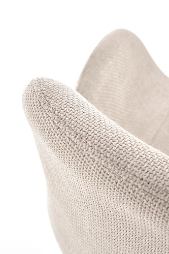 Čalouněná jídelní židle Louna béžová s područkami moderní do jídelny a obýváku Intesi