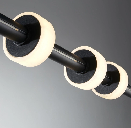 Stropní LED svítidlo RINGO Step into Design černé 150 cm moderní do obýváku nad stůl