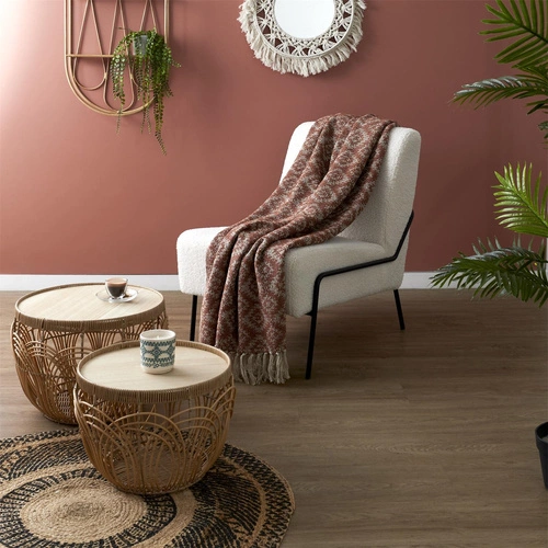 Přehoz Vanir červený 120x150 cm