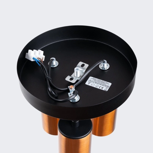 Stropní svítidlo WINX 3P černá měď moderní ocelové do obýváku a ložnice SOLLUX