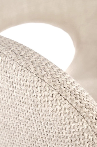 Čalouněná jídelní židle Louna béžová s područkami moderní do jídelny a obýváku Intesi